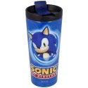 STOR Sonic The Hedgehog ruostumattomasta teräksestä valmistettu kahvimuki 425ml STOR Sonic The Hedgehog ruostumattomasta teräksestä valmistettu kahvimuki 425ml
