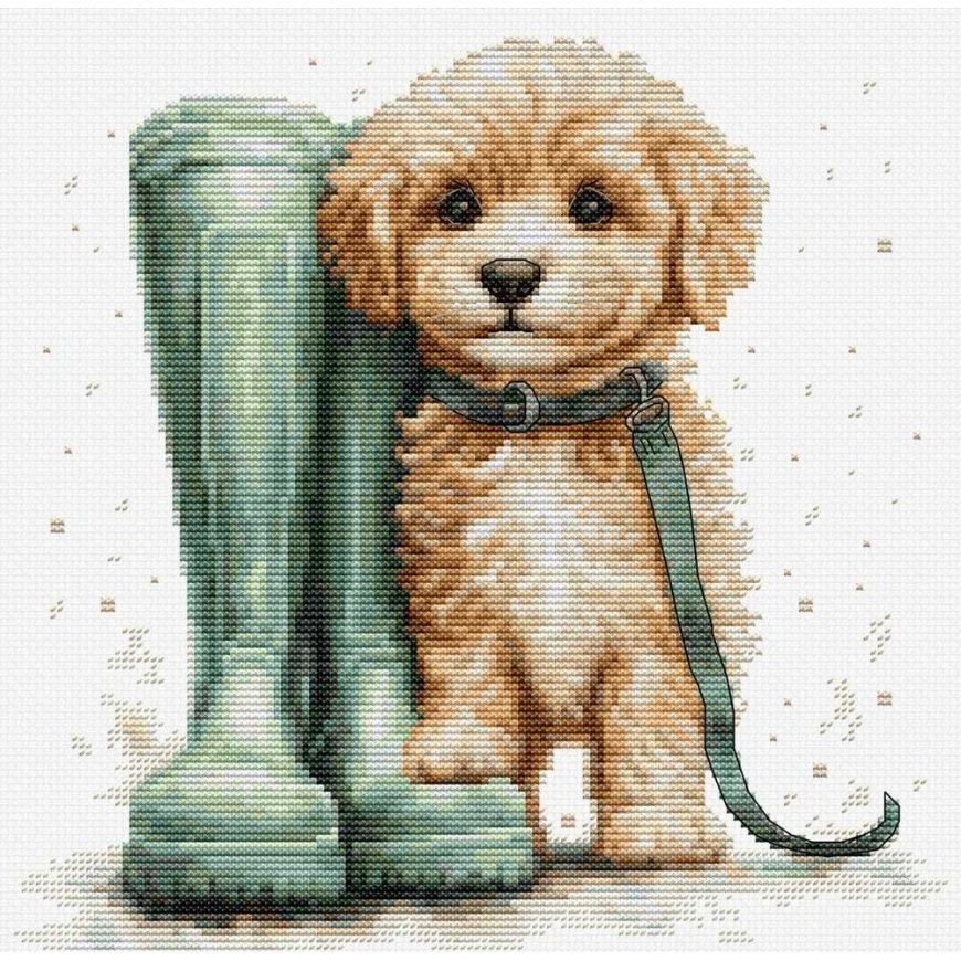 luca S Cross stitch kit Self-confidence 21x20cm SB1426