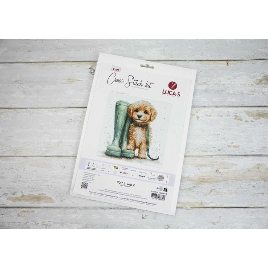 luca S Cross stitch kit Self-confidence 21x20cm SB1426 – 2
