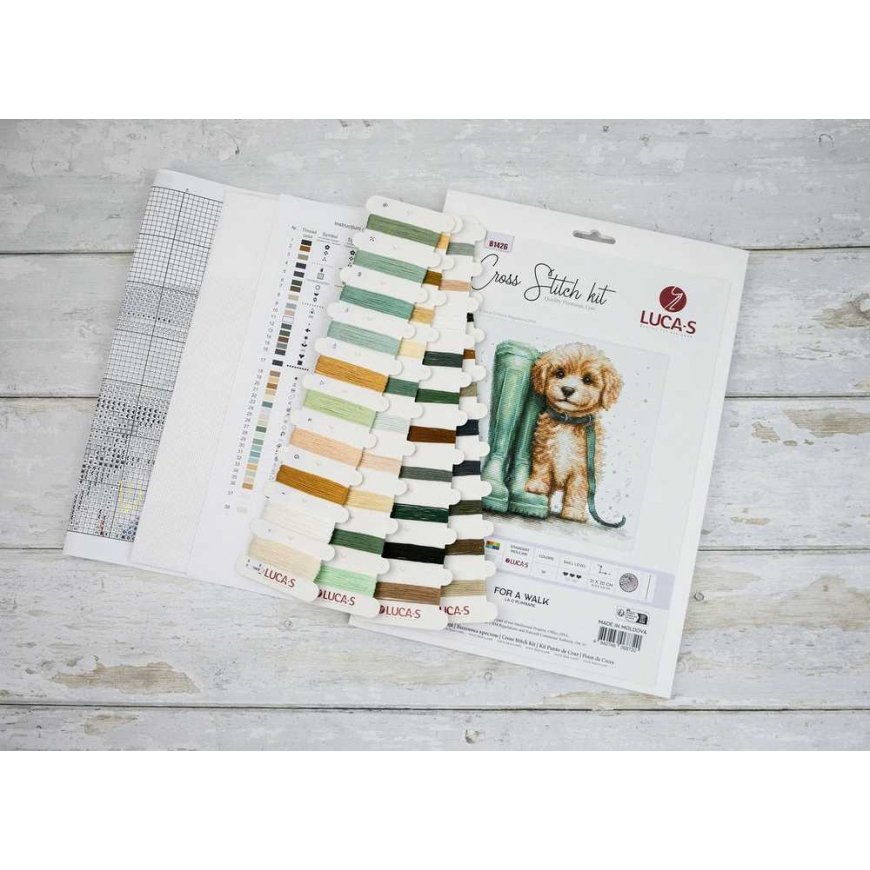 luca S Cross stitch kit Self-confidence 21x20cm SB1426 – 3