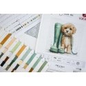 luca S Cross stitch kit Self-confidence 21x20cm SB1426 luca S Cross stitch kit Self-confidence 21x20cm SB1426