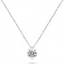 Brilio Silver Brilio Silver Sparkling silver pendant with zircon NCL68W
