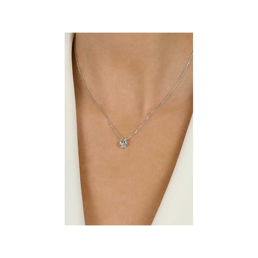 Brilio Silver Brilio Silver Sparkling silver pendant with zircon NCL68W – 3