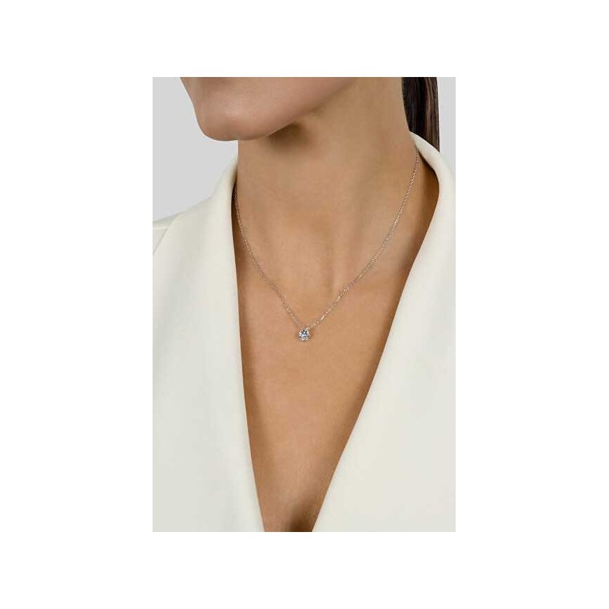 Brilio Silver Brilio Sidabrinis Sparkling sidabrinis pakabukas with zircon NCL68W – 4