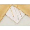 Brilio Silver Brilio Silver Sparkling silver pendant with zircon NCL68W