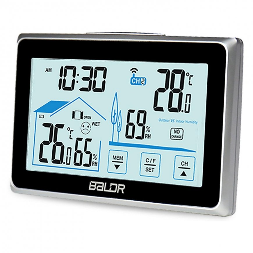 Berdsen Weather station with display BD-910 black – 3