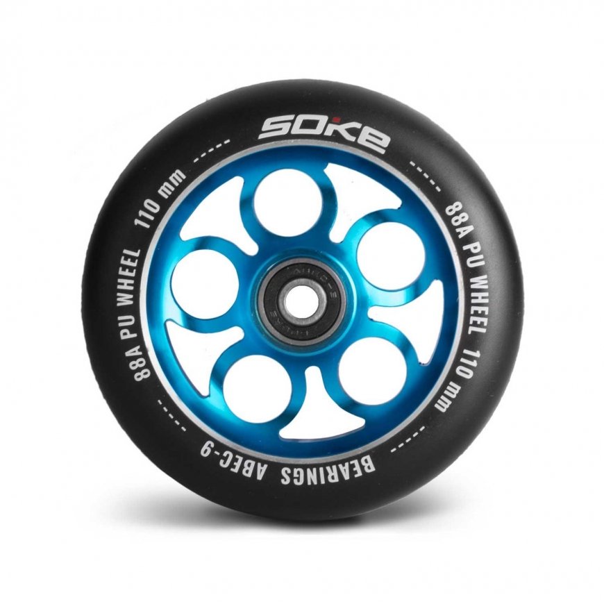 Soke Kółka do hájnogi 110 mm blue 2 pcs – 2