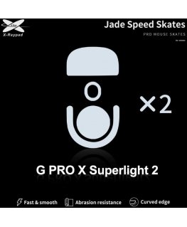 X-Raypad Jade Skates Logitech G Pro X Superlight 2 White 2 pcs. (White) Replacement Mouse Feet