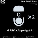 X-Raypad Jade Skates Logitech G Pro X Superlight 2 White 2 pcs. (White) Replacement Mouse Feet X-Raypad Jade Skates Logitech G Pro X Superlight 2 White 2 pcs. (White) Replacement Mouse Feet