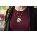 Jwl Luxury Pearls Unikali 2in1 gėlių sagė su tikru perlu JL0573