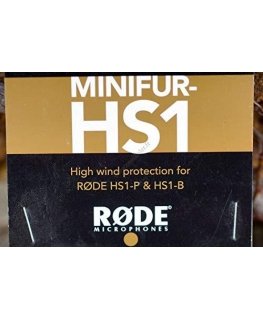 Rode windshield MINIFUR-HS1