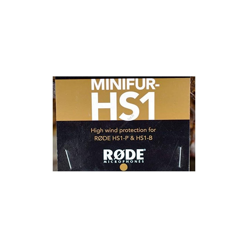 Rode windshield MINIFUR-HS1