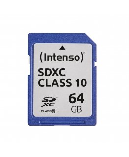 Intenso 3411490 mälukaart 64 GB SDXC Klass 10