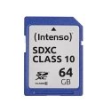 Intenso 3411490 mälukaart 64 GB SDXC Klass 10 Intenso 3411490 mälukaart 64 GB SDXC Klass 10