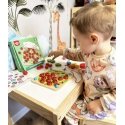 WOOPIE Green Wooden Memory Game Ladybug Puzzle WOOPIE Green Wooden Memory Game Ladybug Puzzle