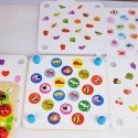 WOOPIE Green Wooden Memory Game Ladybug Puzzle WOOPIE Green Wooden Memory Game Ladybug Puzzle