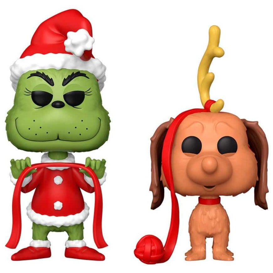 Funko POP-pakkaus 2 figuuria Grinch - Grinch ja Max