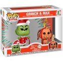 Funko POP-pakkaus 2 figuuria Grinch - Grinch ja Max