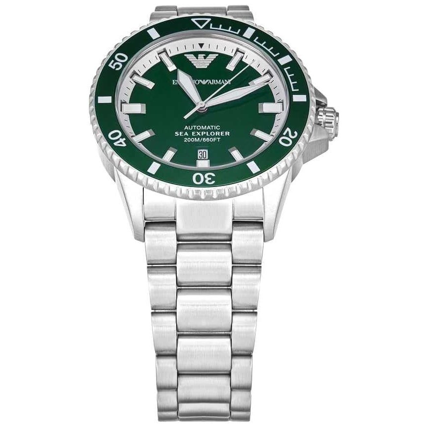 Vyriškas laikrodis EMPORIO ARMANI AR60080 Sea Explorer AUTOMATIC (zi110b) + BOX – 4