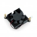 Radiator with fan Pine64 ROCKPro64 - low profile Radiator with fan Pine64 ROCKPro64 - low profile