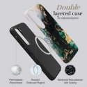 Dėklas MIO Žalias Marble Magsafe Compatible for Samsung S24 5G