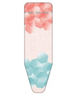Vileda Comfort Plus Silityslaudan päällinen Puuvilla, Vaahto, Polyesteri, Polyuretaani Vaaleanpunainen, Valkoinen