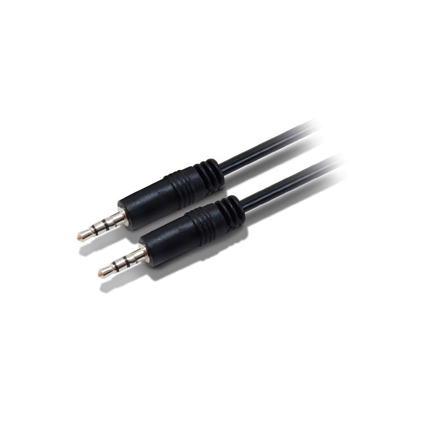 Equip 14708107 audiokaabel 2,5 m 3.5mm Must