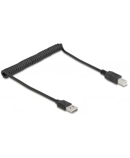 DeLOCK 90130 USB кабель USB 2.0 0,8 m USB A Черный