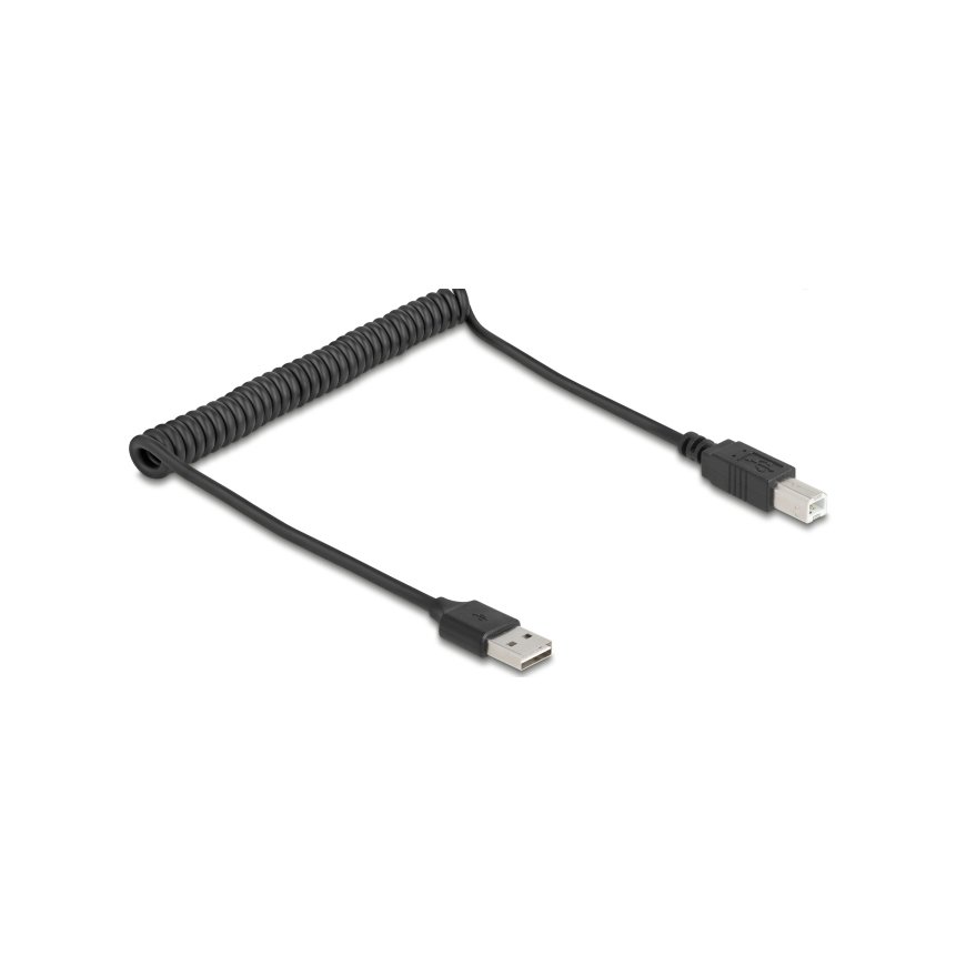 DeLOCK 90130 USB кабель USB 2.0 0,8 m USB A Черный
