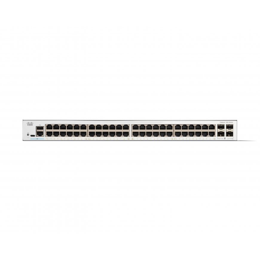 Cisco C1300-48T-4G tīkla pārslēgs Vadīts L2/L3 Gigabit Ethernet (10/100/1000) Balts – 2
