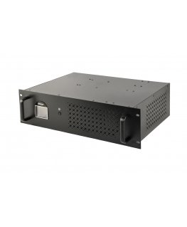 Gembird - Ups rack 19'' 3.4u 1500va, 4xiec 230v out, iec14 in,rj11, usb, lcd uninterruptible power supply (UPS)