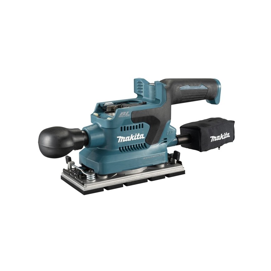 Makita DBO380Z portable sander Black, Blue