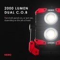 NEBO NE0015 žibintuvėlis Juoda, Raudona Universalus žibintuvėlis LED