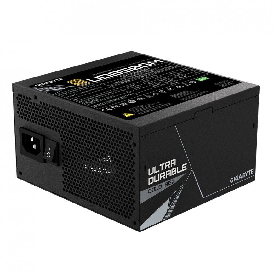 GIGABYTE UD850GM virtalähdeyksikkö 850 W 20+4 pin ATX ATX musta – 3