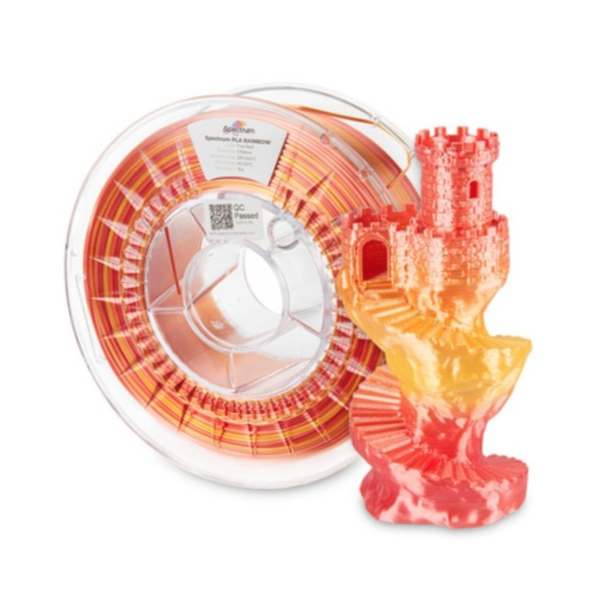 Spectrum Filaments 81017 materjal 3D-printimiseks Polülaktiid (PLA), Siid Punane 1 kg