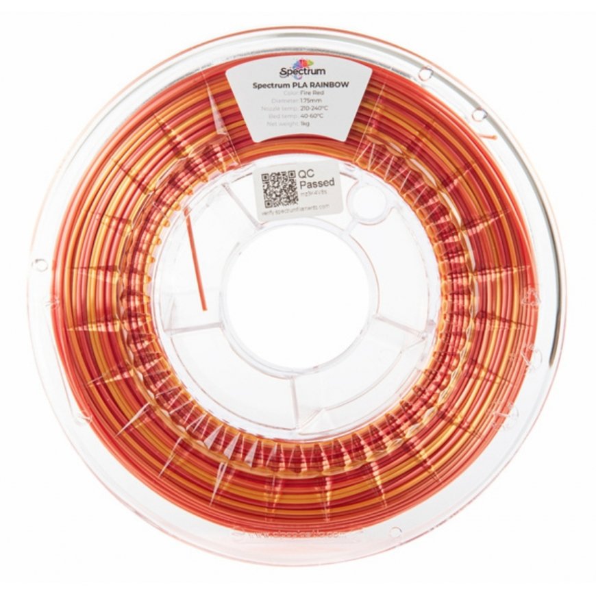 Spectrum Filaments 81017 печатный материал для 3D-принтеров Полилактид (ПЛА), Шелк Красный 1 kg – 4
