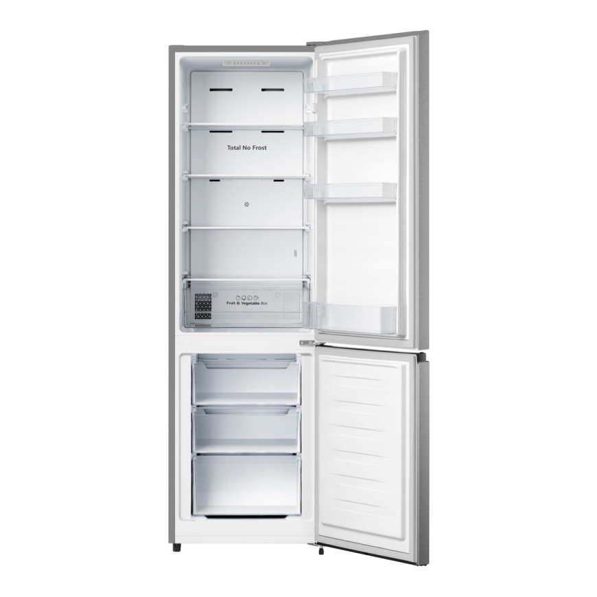 Hisense RB329N4ACE холодильник с морозильной камерой Отдельно стоящий 255 L E Нержавеющая сталь – 2