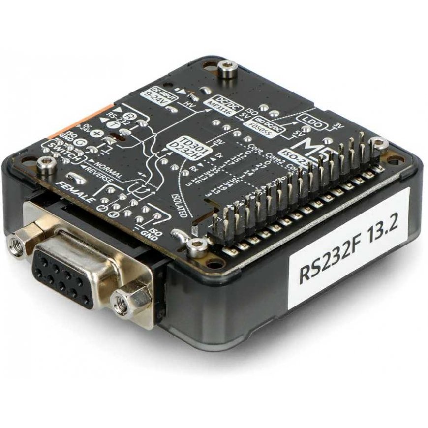 RS232 13.2 Module – RS232 Communication Module – DB9 Female Connector – M5Stack 130 – 5