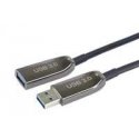„PremiumCord“ prailginimo optinis kabelis AOC USB 3.0 A / kištukas - A / moteriškas, 30 m „PremiumCord“ prailginimo optinis kabelis AOC USB 3.0 A / kištukas - A / moteriškas, 30 m