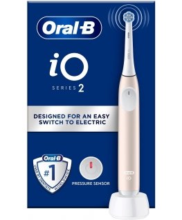 „Oral-B iO2“ elektrinis dantų šepetėlis, rožinis