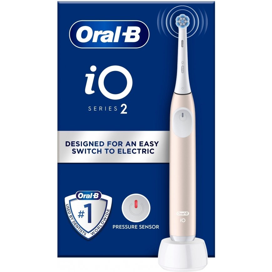 Oral-B iO2 electric toothbrush, pink