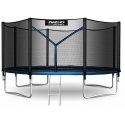 13 ft / 404 cm garden trampoline with external net and Neo-Sport ladder