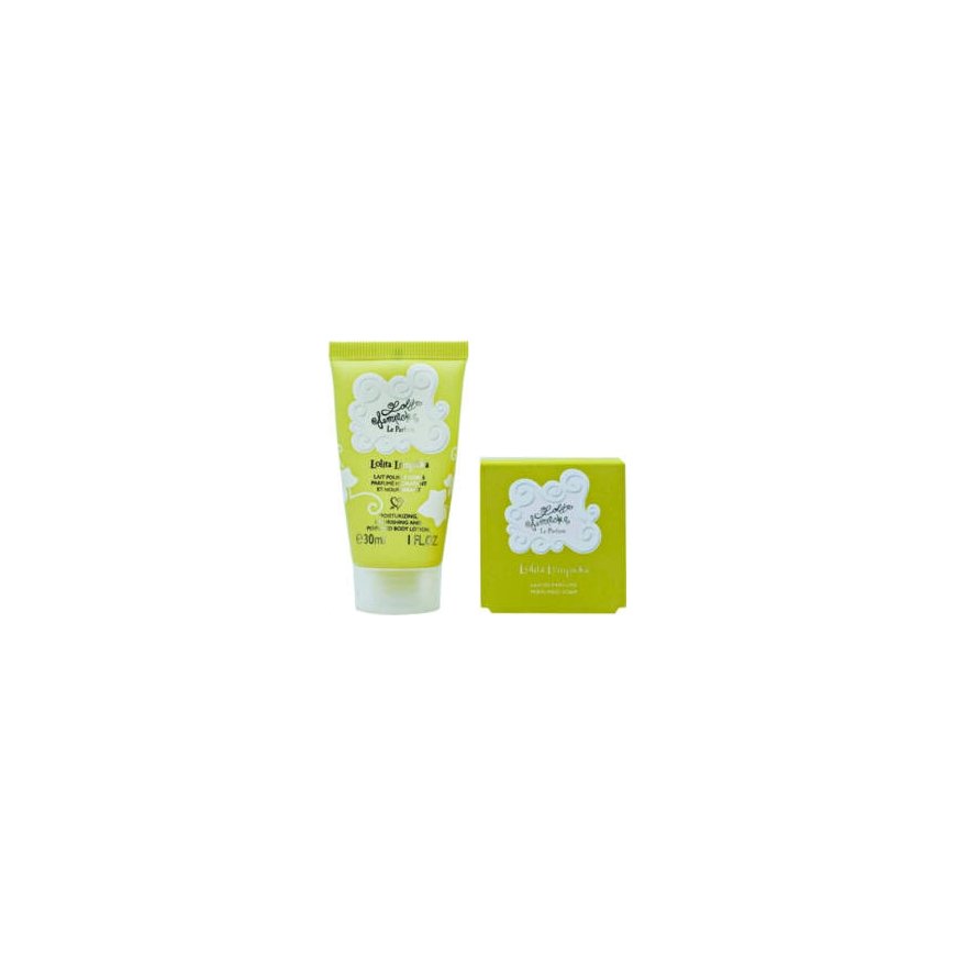 Set Lolita Lempicka: Mon Premier Parfum, Moisturizing, Body Milk, 30 ml + Mon Premier Parfum, Scented Soap Bar , 25 g *Miniature