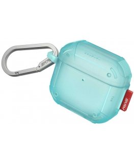 dėklas Skinarma Mecha CE skirta AirPods 4 turquoise