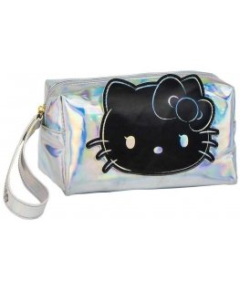 Hello Kitty -matkakotelo, vaaleanpunainen, 100 % polyuretaania