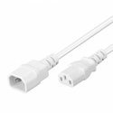 PREMIUMCORD Prailginimo kabelio maitinimo tinklas 230V, C13-C14, baltas 3m PREMIUMCORD Prailginimo kabelio maitinimo tinklas 230V, C13-C14, baltas 3m