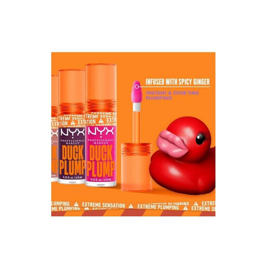 Nyx Duck Plump Lūpų blizgis Nude Swings 6,8 ml