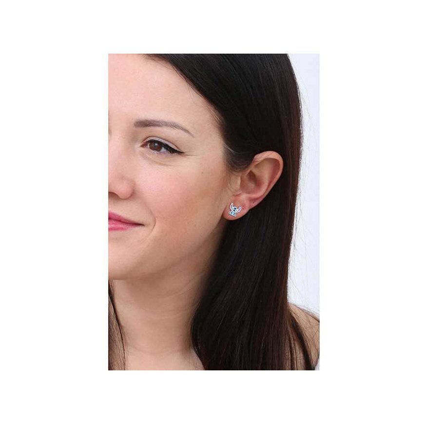 Disney Silver Earrings with Clips Stitch Lilo & Stitch ES00089SL.CS – 2