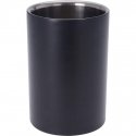 Steel COOLER wine rack, stainless steel, 18 cm, black Steel COOLER wine rack, stainless steel, 18 cm, black
