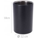 Steel COOLER wine rack, stainless steel, 18 cm, black Steel COOLER wine rack, stainless steel, 18 cm, black